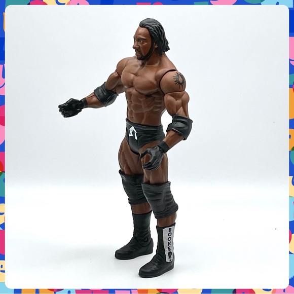 2013 WWE Mattel WrestleMania Heritage Series 48 BOOKER T Wrestling Action Figure - Picture 5 of 11